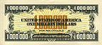 The I.A.M. Million Dollar Bill - back view.
All images copyrighted.